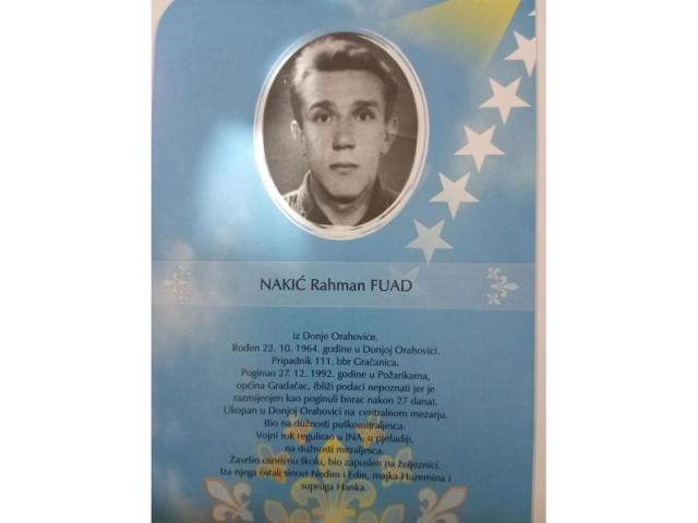 Nakić (Rahman) Fuad iz Donje Orahovice