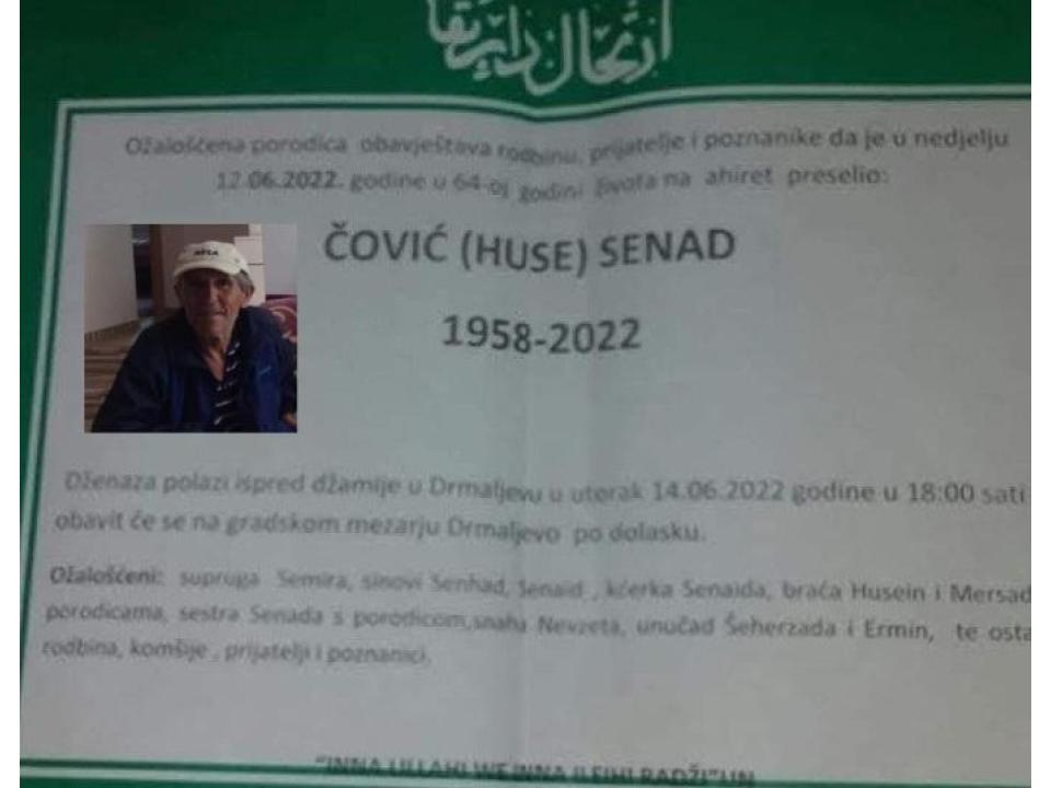 ČOVIĆ (HUSE) SENAD