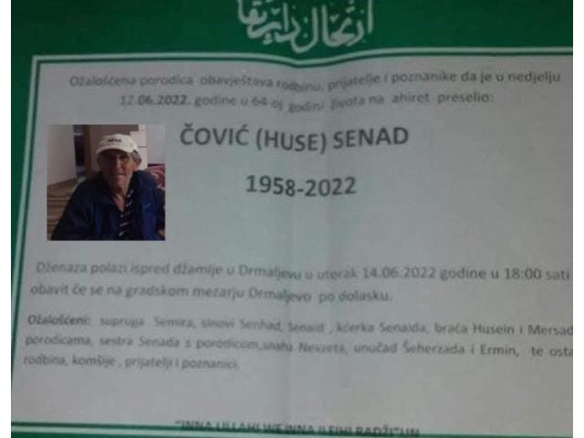 ČOVIĆ (HUSE) SENAD