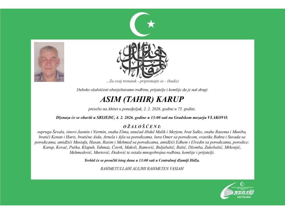 ASIM (TAHIR) KARUP