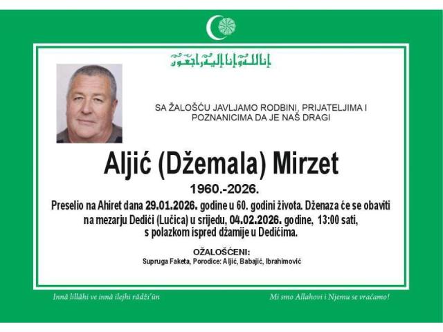 Aljić (Džemala) Mirzet