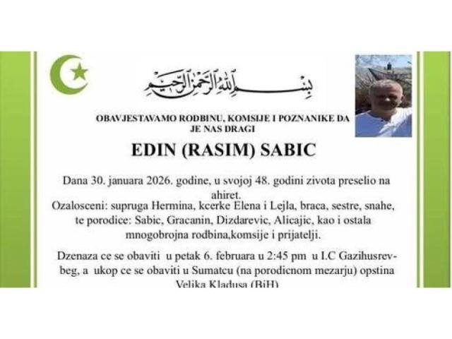 EDIN (RASIM) SABIĆ