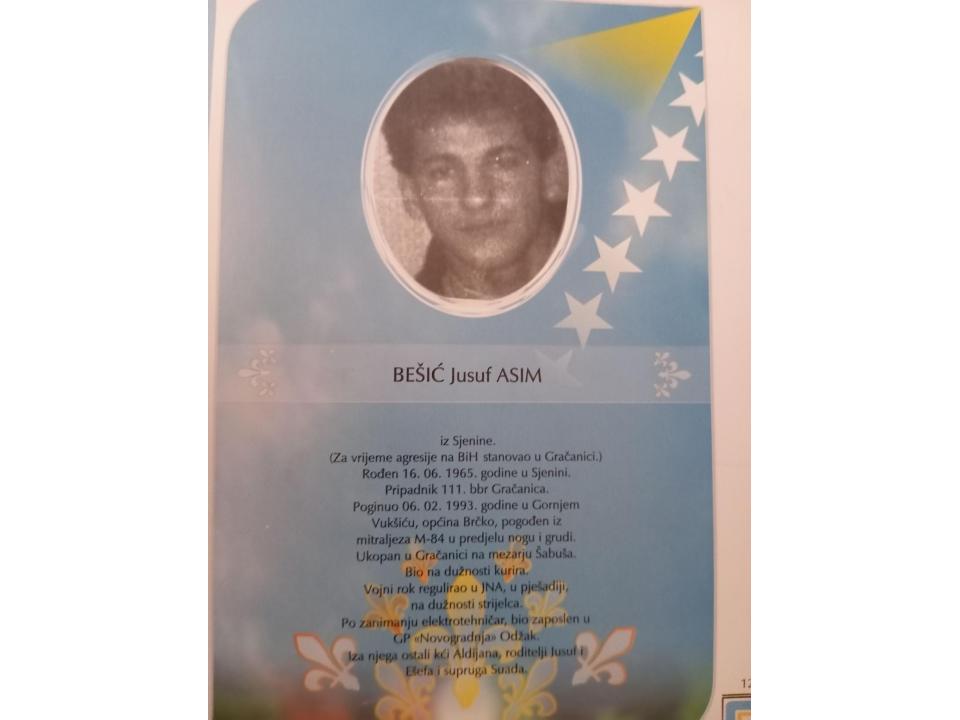 BEŠIĆ Jusuf ASIM
