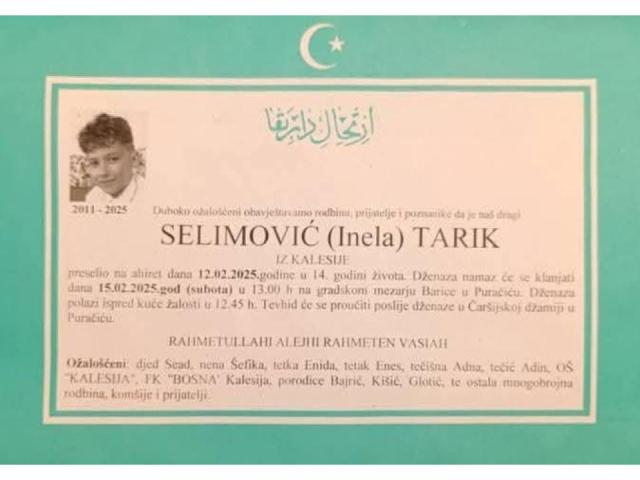SELIMOVIĆ ( INELA ) TARIK