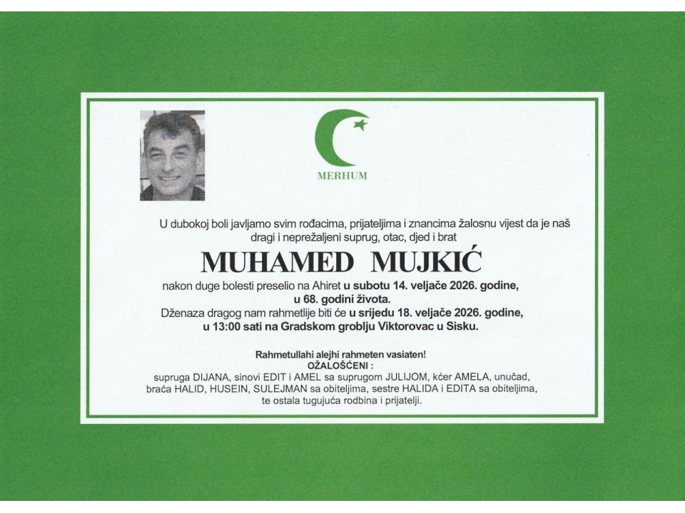 MUHAMED MUJKIĆ