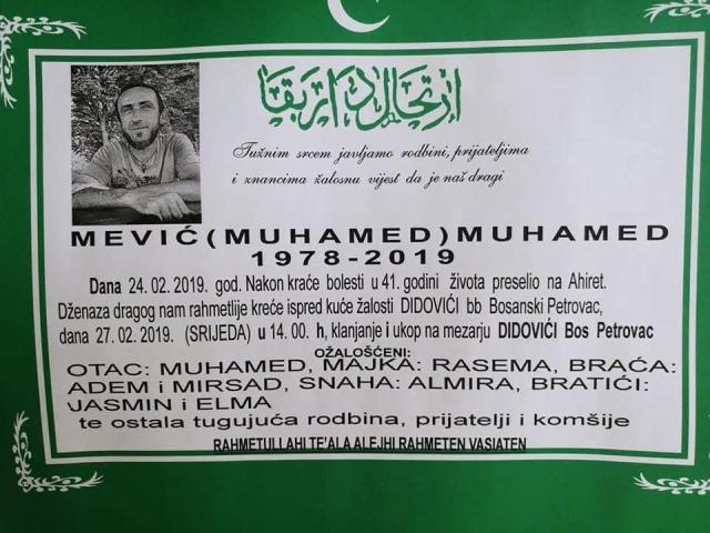 MEVIĆ ( MUHAMED ) MUHAMED