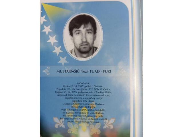 MUSTAJBAŠIĆ Nezir FUAD – FUKI