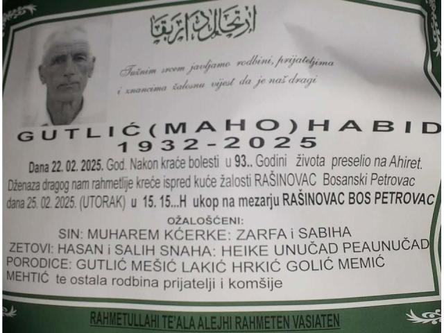 GUTLIĆ ( MAHO ) HABID